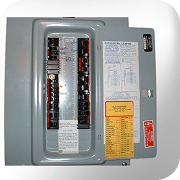 New 200-amp Square D electrical panel